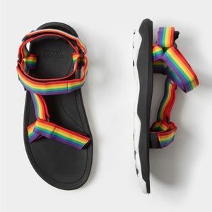 TEVA Hurricane XLT 2 Rainbow Pride Kids Sandals